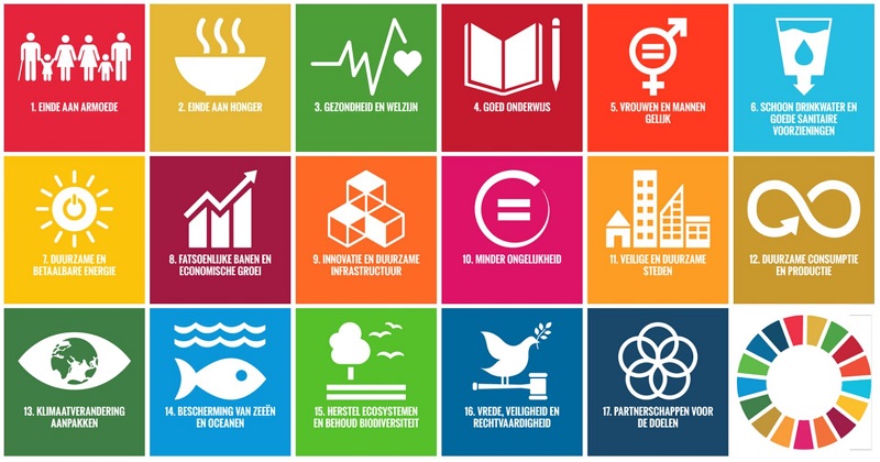 blokkenschema Sustainable Development Goals