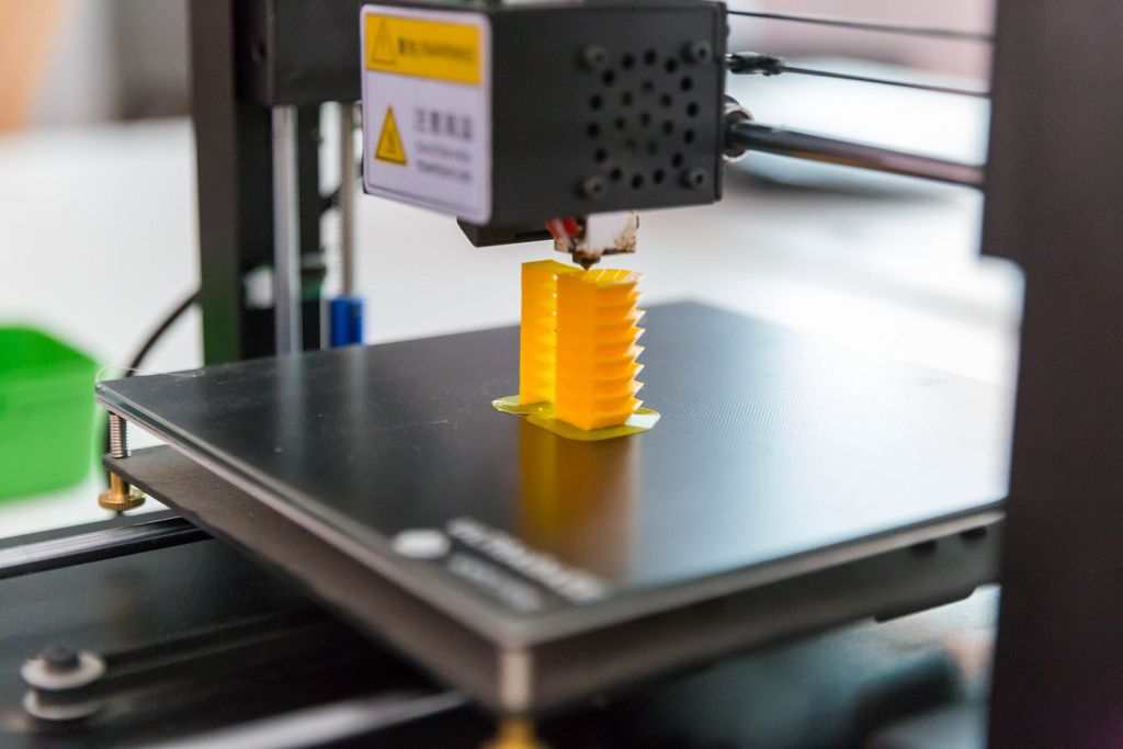 3D printer aan het werk