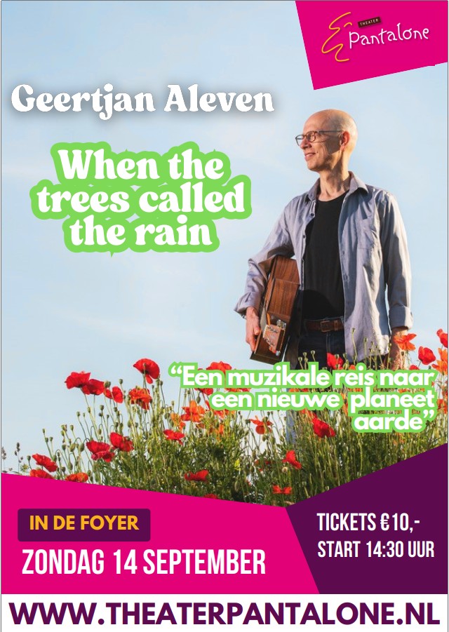 poster When the trees called the rain, IJsselstein, 14 sept 2025