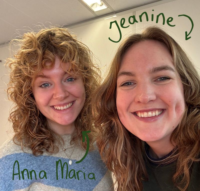 Anna Maria en Jeanine