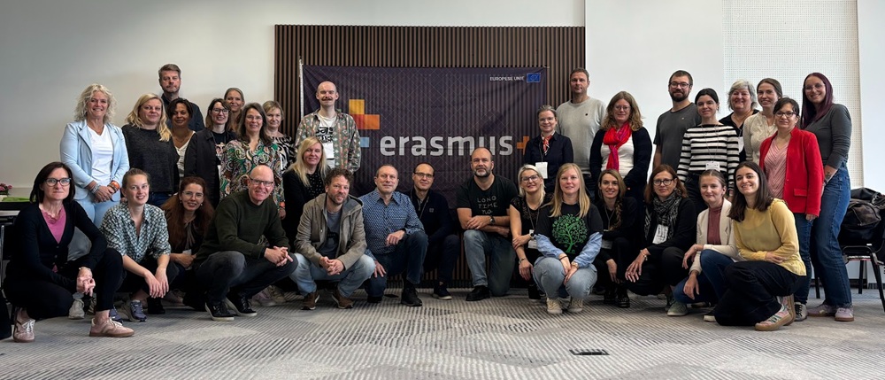 de hackathongroep in Slovenië