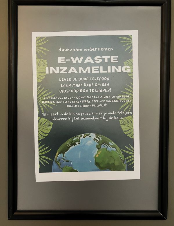 poster e-waste inzameling