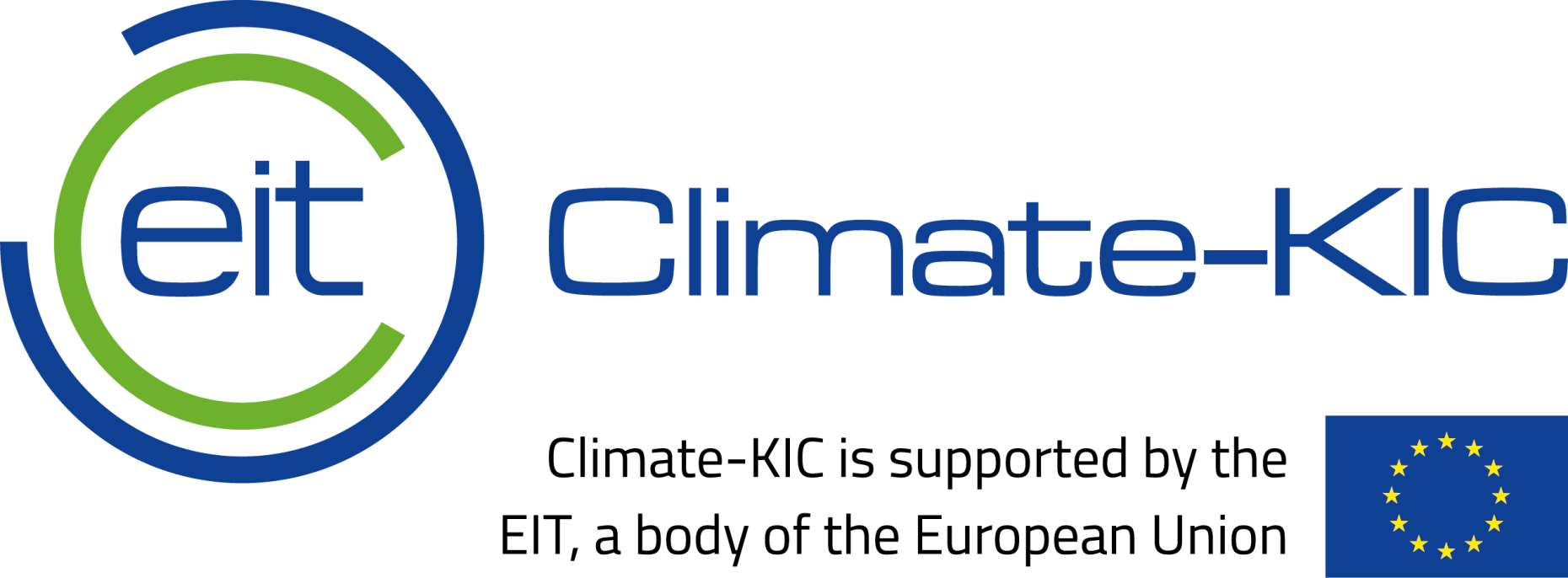 logo EIT Climate-KIC met EU-vlag
