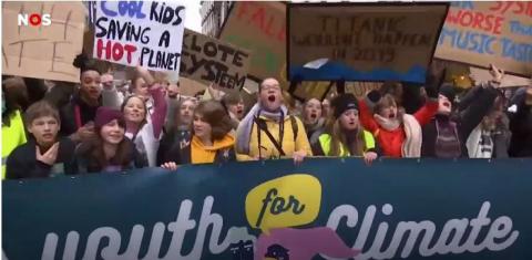 Scholierendemonstratie klimaat