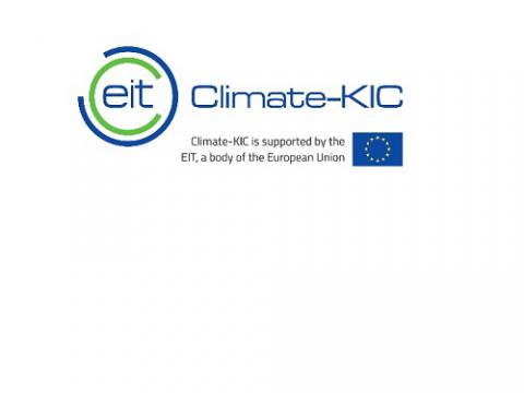 logo EIT Climate-KIC en EU vlag