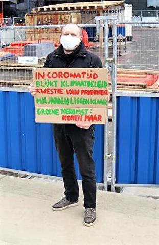 Directeur Patrick bij Klimaatmarkt 2021