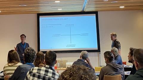 beeld van workshop Didactiek van de Hoop op de KNAG-dag 2023