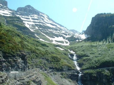 verdwijnende gletscher