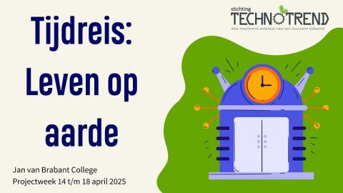 illustratie tijdreis Leven op aarde