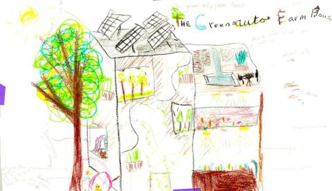 tekening van energiedetective in Eindhoven