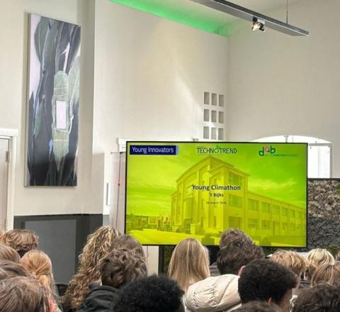 introductie climathon op digibord