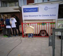 promotiestand Young Climathon